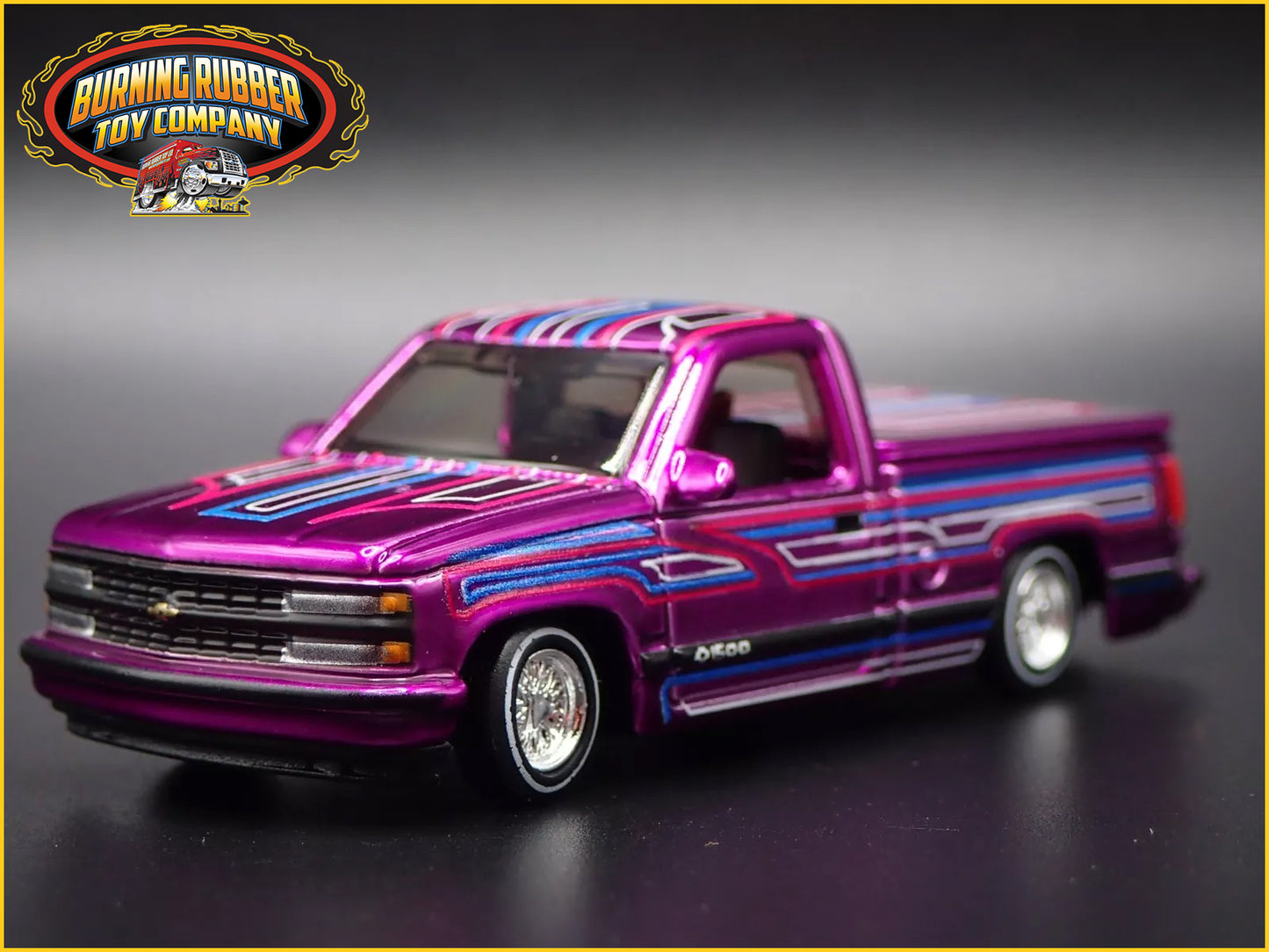 1993 93 CHEVY CHEVROLET SS 454 PICKUP TRUCK OBS 1:64 SCALE DIECAST MODEL CAR