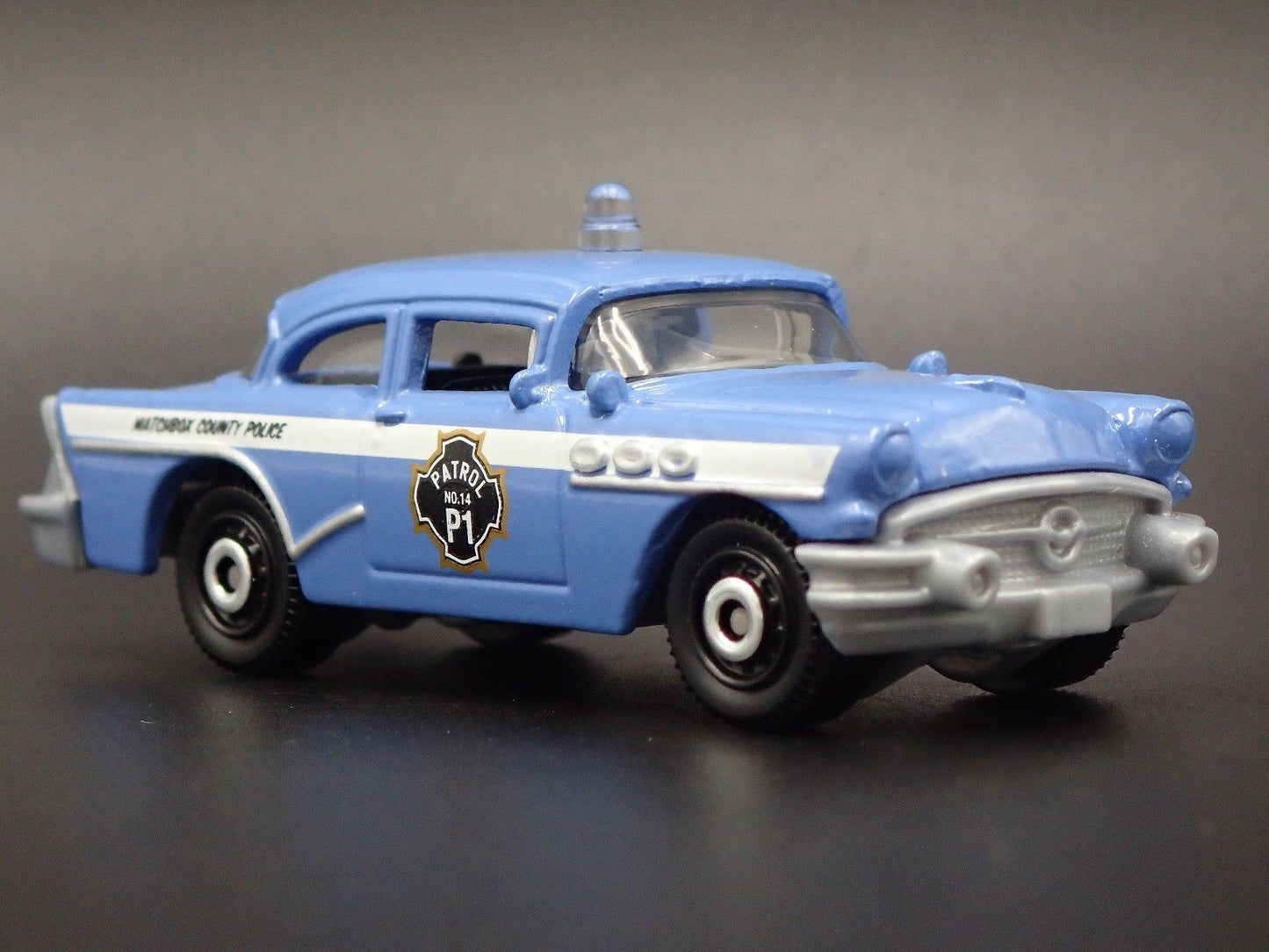 1956 56 BUICK CENTURY POLICE CAR RARE 1:72 SCALE COLLECTIBLE DIECAST MODEL CAR