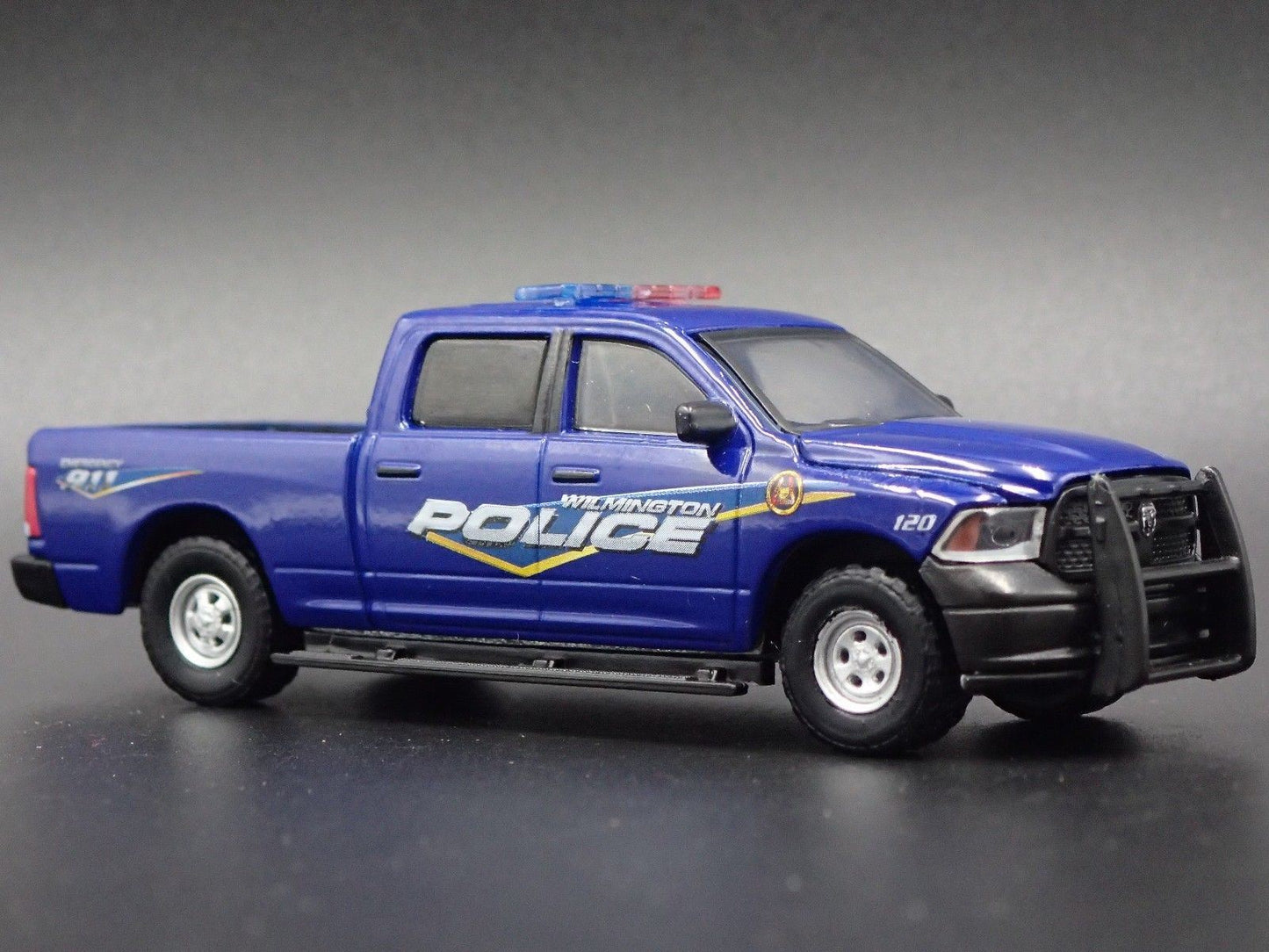 2014 14 RAM 1500 TRUCK WILMINGTON, OHIO POLICE DEPT 1/64 SCALE DIECAST MODEL CAR
