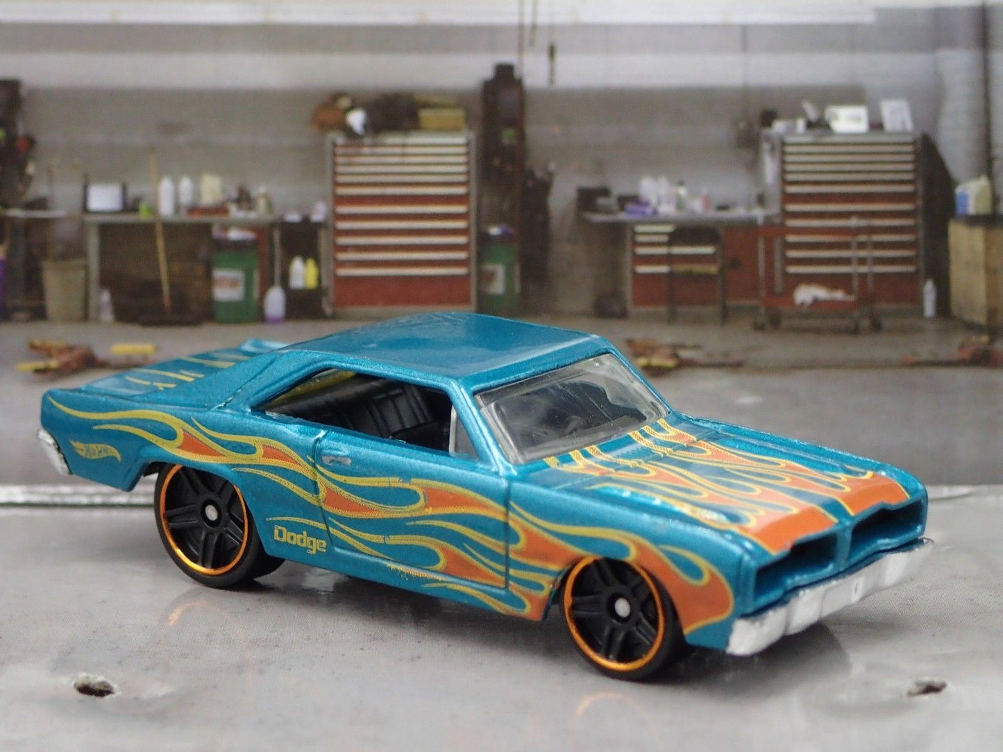 1974 74 DODGE CHARGER BRAZILIAN GREEN 1/64 SCALE COLLECTIBLE DIECAST MODEL CAR