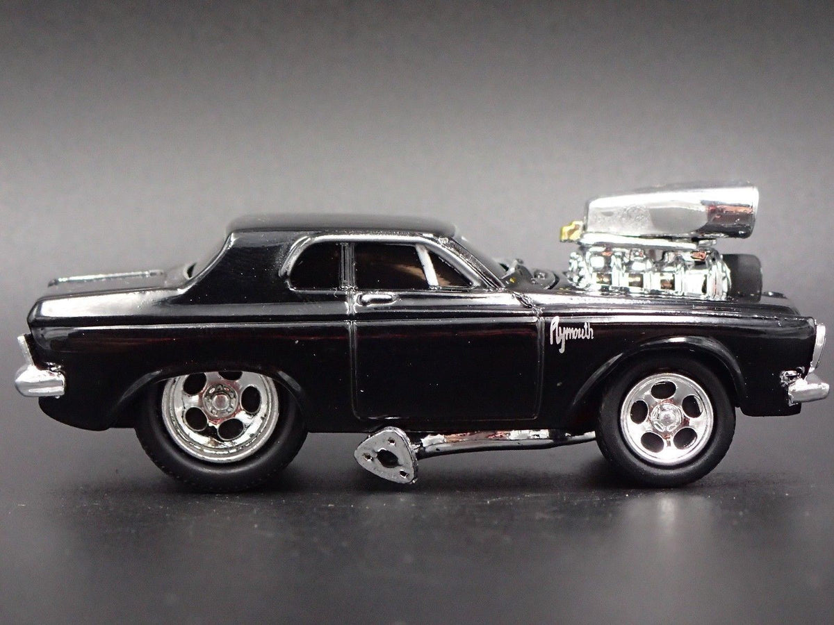 1963 63 PLYMOUTH SAVOY BLACK 1/64 SCALE DIECAST COLLECTIBLE MODEL CAR