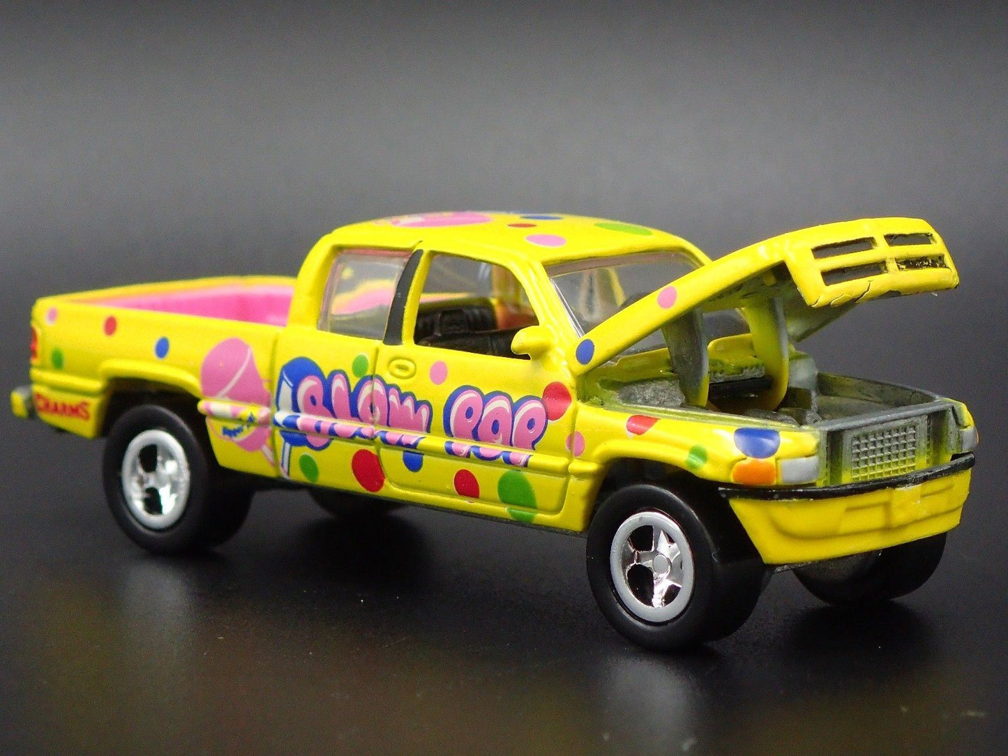 1994-2001 DODGE RAM 1500 PICKUP TRUCK BLOW POPS 1/64 SCALE DIECAST MODEL CAR