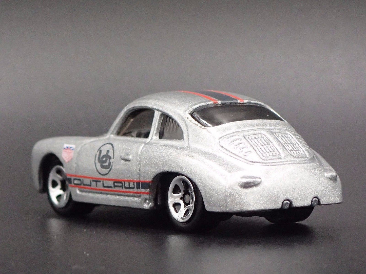 1955-1959 PORSCHE 356A OUTLAW 1:64 SCALE COLLECTIBLE DIORAMA DIECAST MODEL CAR