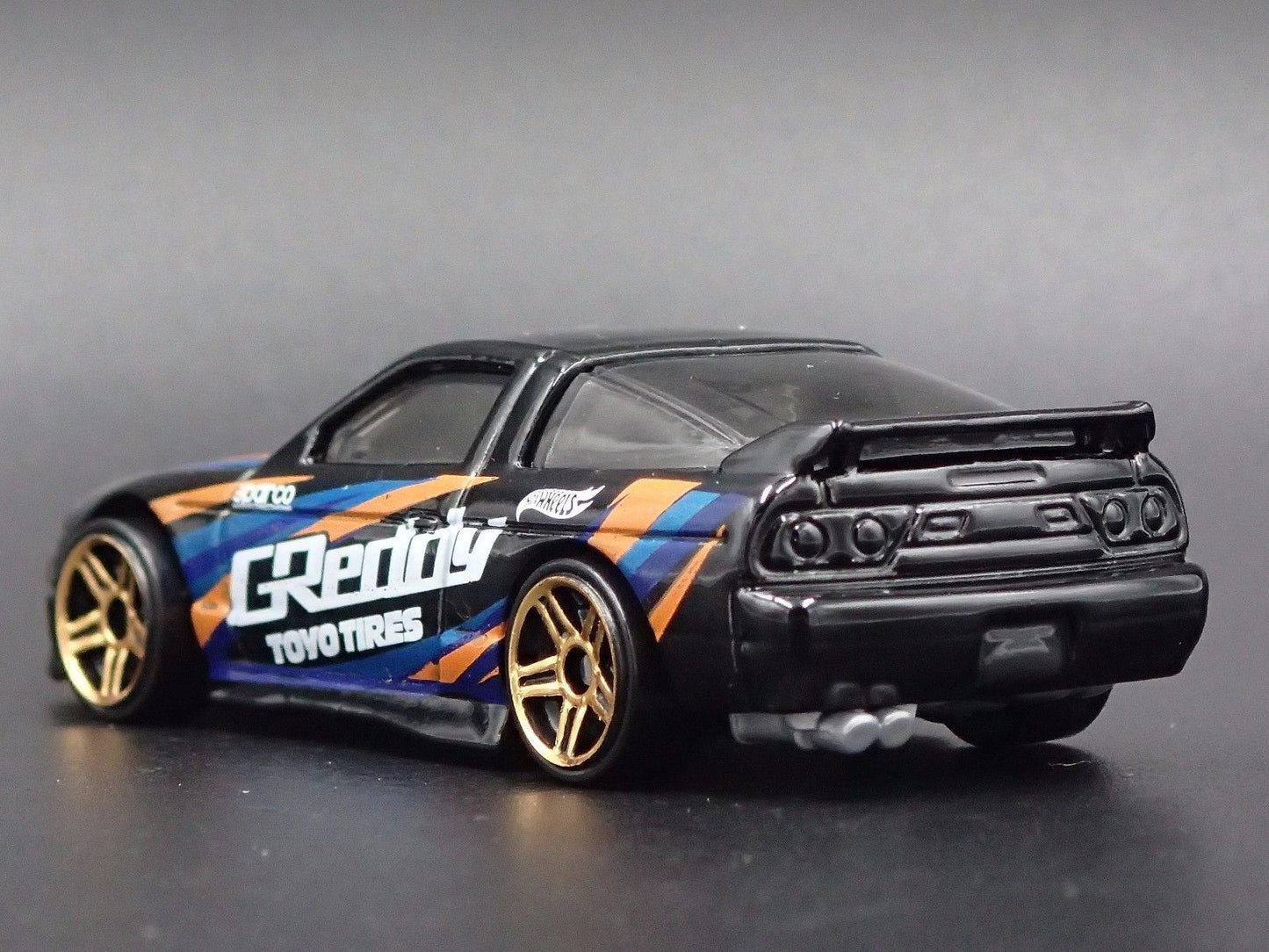 1989-1998 NISSAN 180SX TYPE X GREDDY 1:64 SCALE COLLECTIBLE DIECAST MODEL CAR
