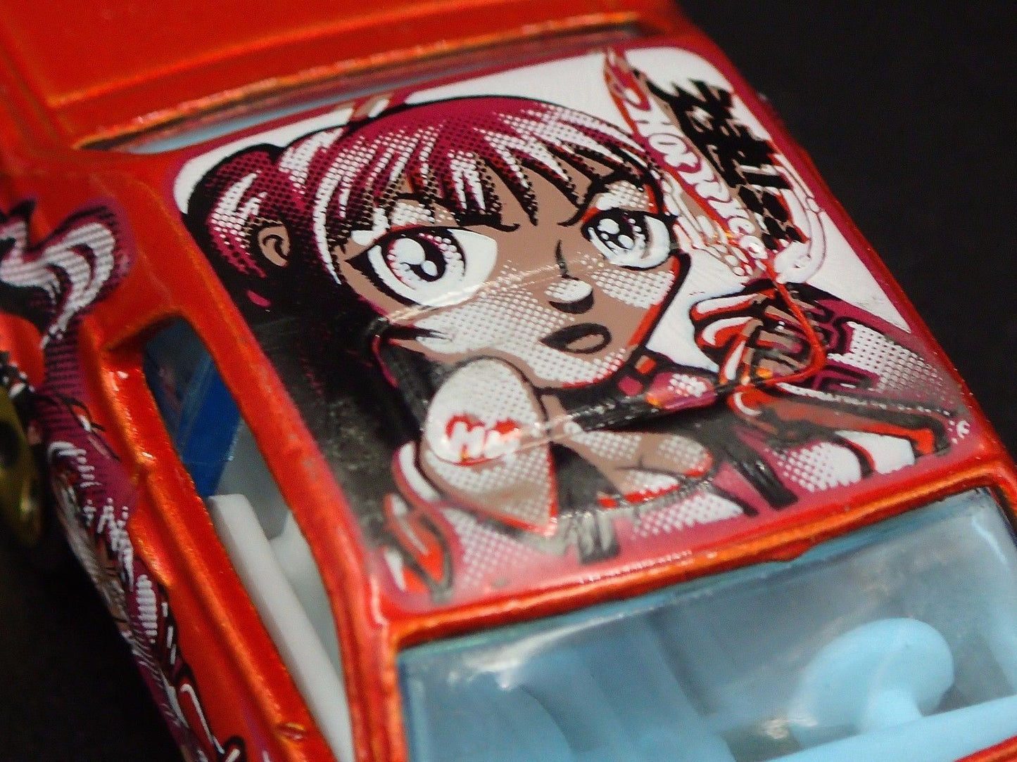 1968 68 MERC MERCURY COUGAR ANIME RED 1/64 SCALE COLLECTIBLE DIECAST MODEL CAR