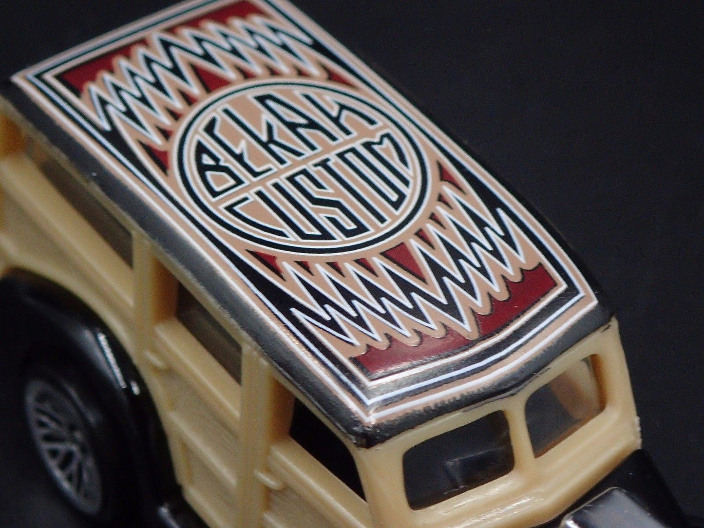 1940 40 FORD WOODIE WOODY STATION WAGON BLACK 1:64 SCALE DIECAST MODEL CAR