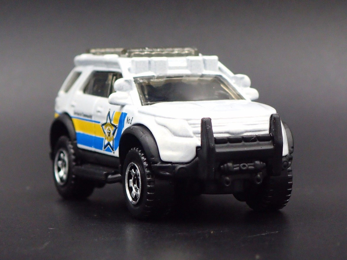 2011 - 2019 FORD EXPLORER SHERIFF POLICE 1:70 SCALE DIORAMA DIECAST MODEL CAR