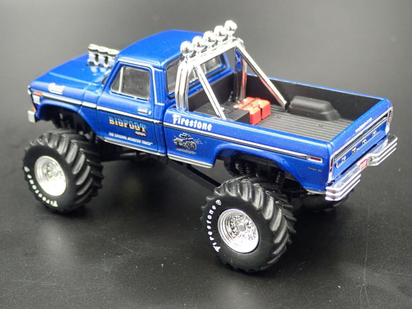 BIGFOOT #1 THE ORIGINAL MONSTER TRUCK 1974 FORD F250 1/64 SCALE DIECAST MODEL