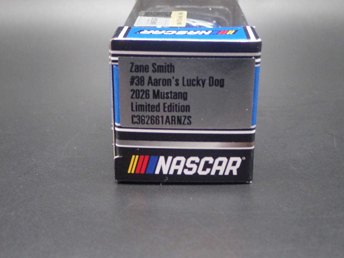 2026 26 FORD MUSTANG #38 ZANE SMITHAARONS NASCAR 1:64 SCALE DIECAST MODEL CAR