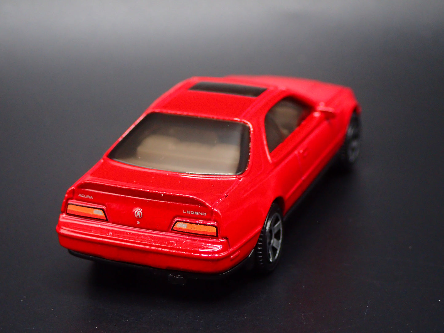 1991-1995 ACURA LEGEND COUPE RED 1:64 SCALE COLLECTIBLE DIECAST MODEL CAR