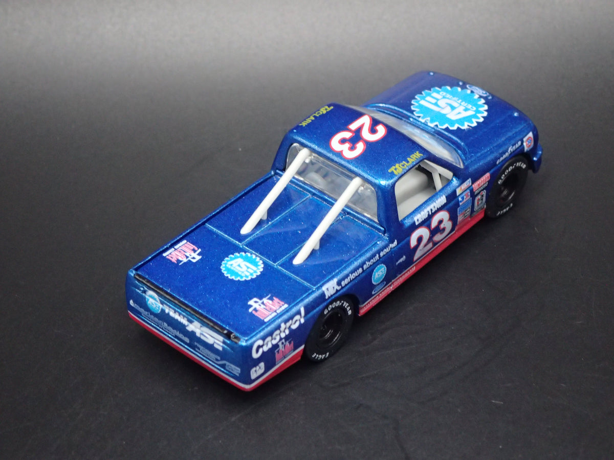 1995 95 FORD F150 #23 TJ CLARK ASE NASCAR TRUCK 1:64 SCALE DIORAMA DIECAST CAR
