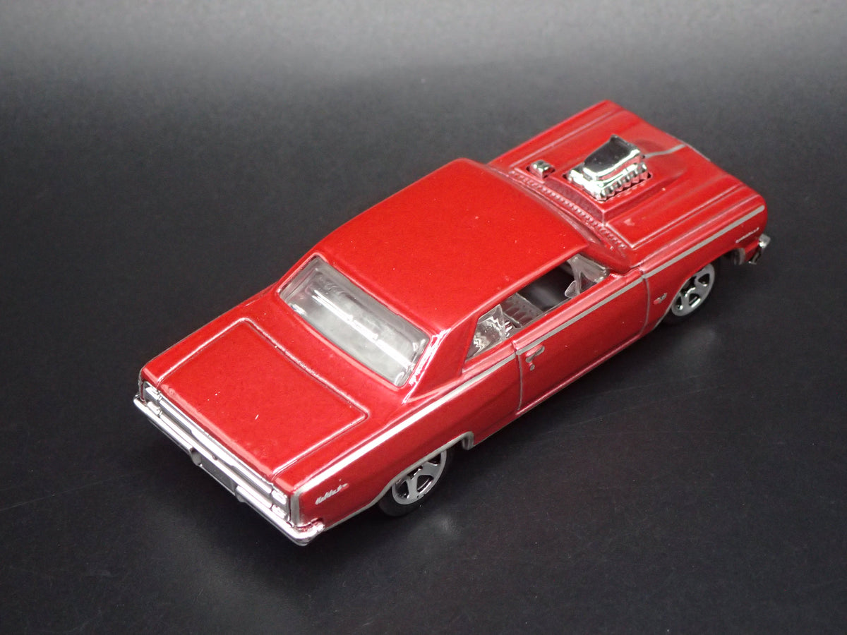 1964 64 CHEVY CHEVROLET CHEVELLE SS RED 1/64 SCALE COLLECTIBLE DIECAST MODEL CAR