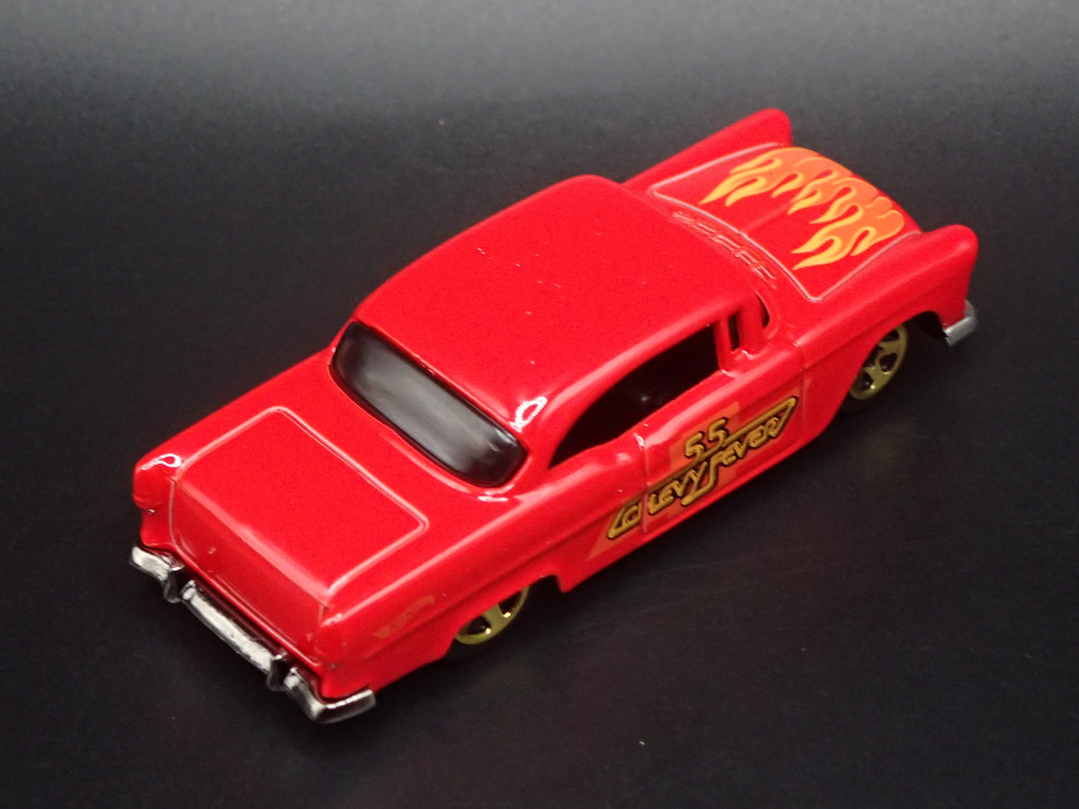 1955 55 CHEVY CHEVROLET BEL AIR 1:64 SCALE COLLECTIBLE DIORAMA DIECAST MODEL CAR