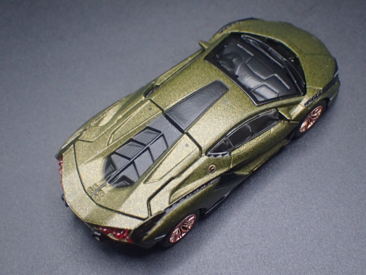 2020-2022 LAMBORGHINI SIAN FKP 37 SUPERCAR 1:64 SCALE DIORAMA DIECAST MODEL CAR