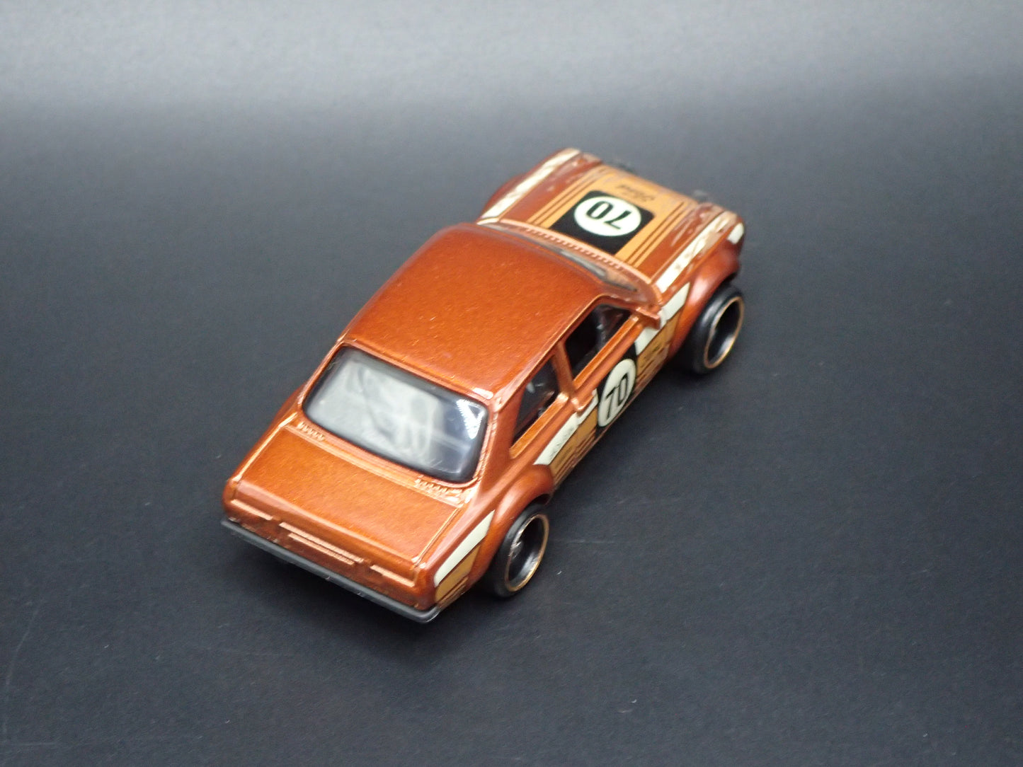 1970 70 FORD ESCORT RS1600 BROWN 1:64 SCALE COLLECTIBLE DIECAST MODEL CAR