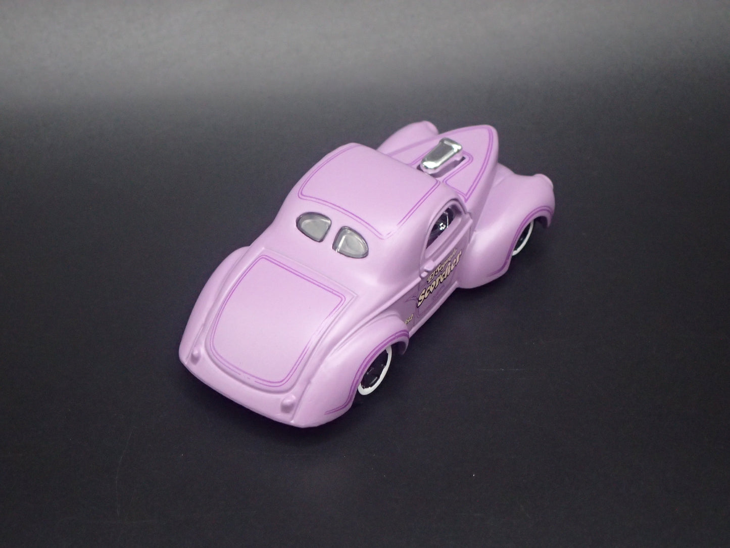 1941 41 WILLYS COUPE PURPLE 1:64 SCALE COLLECTIBLE DIORAMA DIECAST MODEL CAR