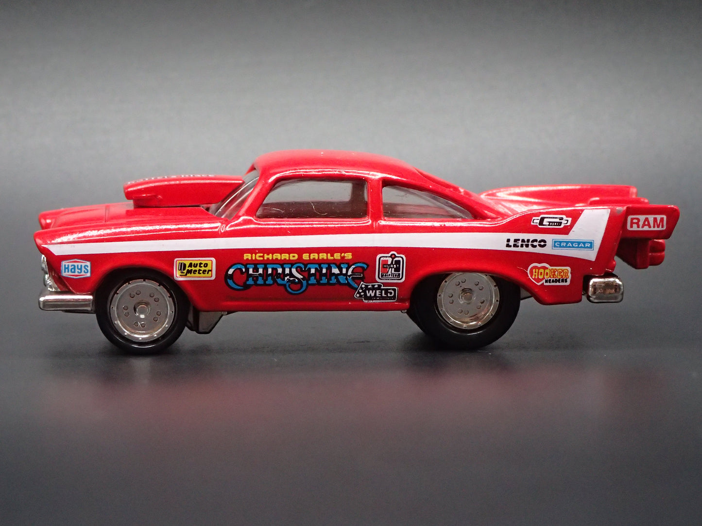 1958 58 PLYMOUTH FURY CHRISTINE NHRA 1:64 SCALE COLLECTIBLE DIECAST MODEL CAR