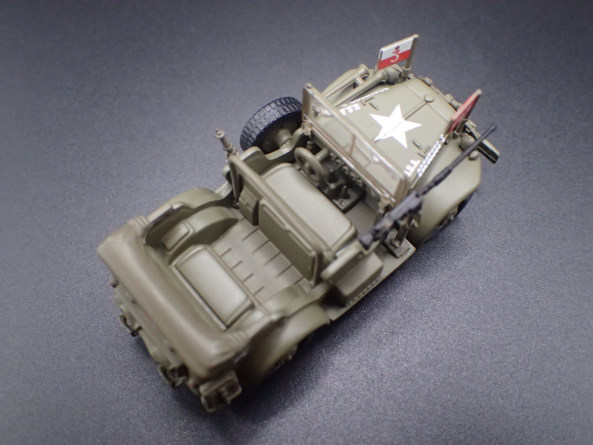 WWII DODGE WC57 COMMAND CAR ARMY MILITARY 1:64 SCALE DIECAST MODEL CAR