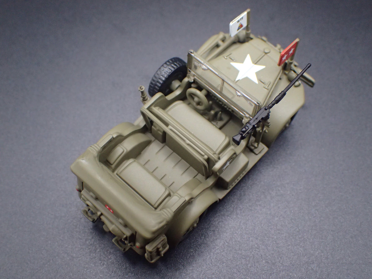 WWII DODGE WC57 COMMAND CAR ARMY MILITARY 1:64 SCALE DIECAST MODEL CAR