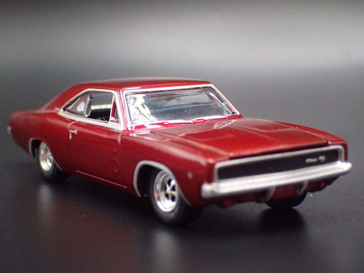1968 68 DODGE CHARGER RED 1:64 SCALE COLLECTIBLE DIECAST MODEL CAR