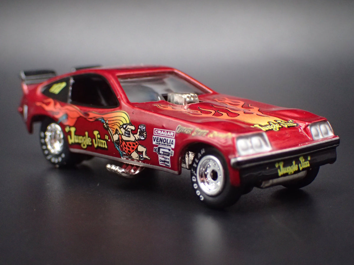 1977 77 CHEVY CHEVROLET MONZA FUNNY CAR JUNGLE JIM LIBERMAN 1/64 SCALE DIECAST MODEL CAR