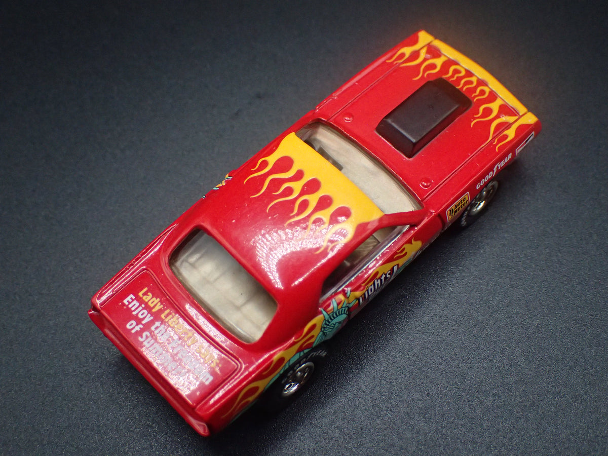 1971 71 PLYMOUTH CUDA FUNNY CAR LIGHTS OUT LIBERTY NHRA 1/64 SCALE DIECAST MODEL CAR