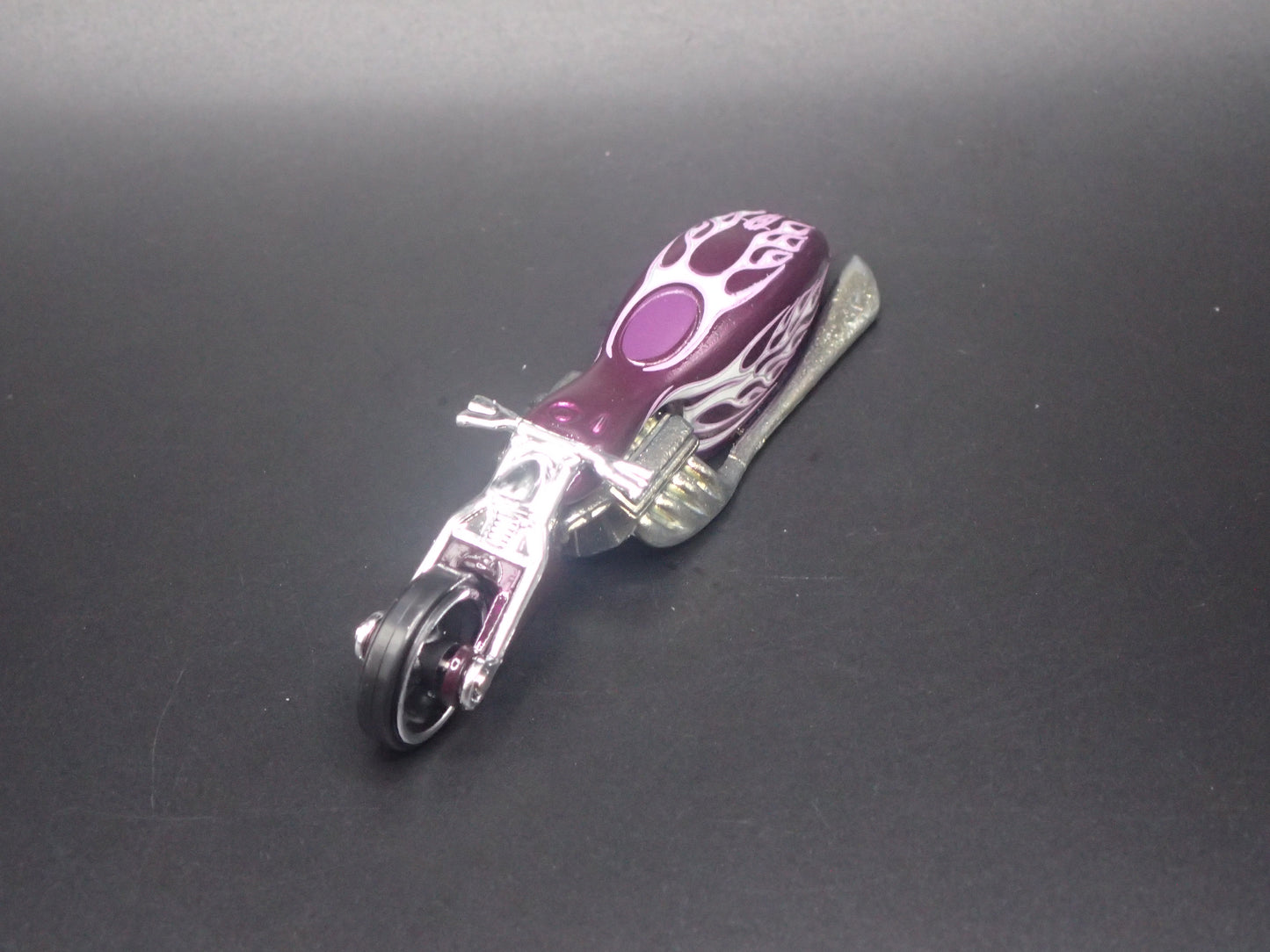 PIT CRUISER MOTORCYCLE HOT WHEELS PURPLE 1:64 HW SCALE DIORAMA DIECAST MODEL CAR