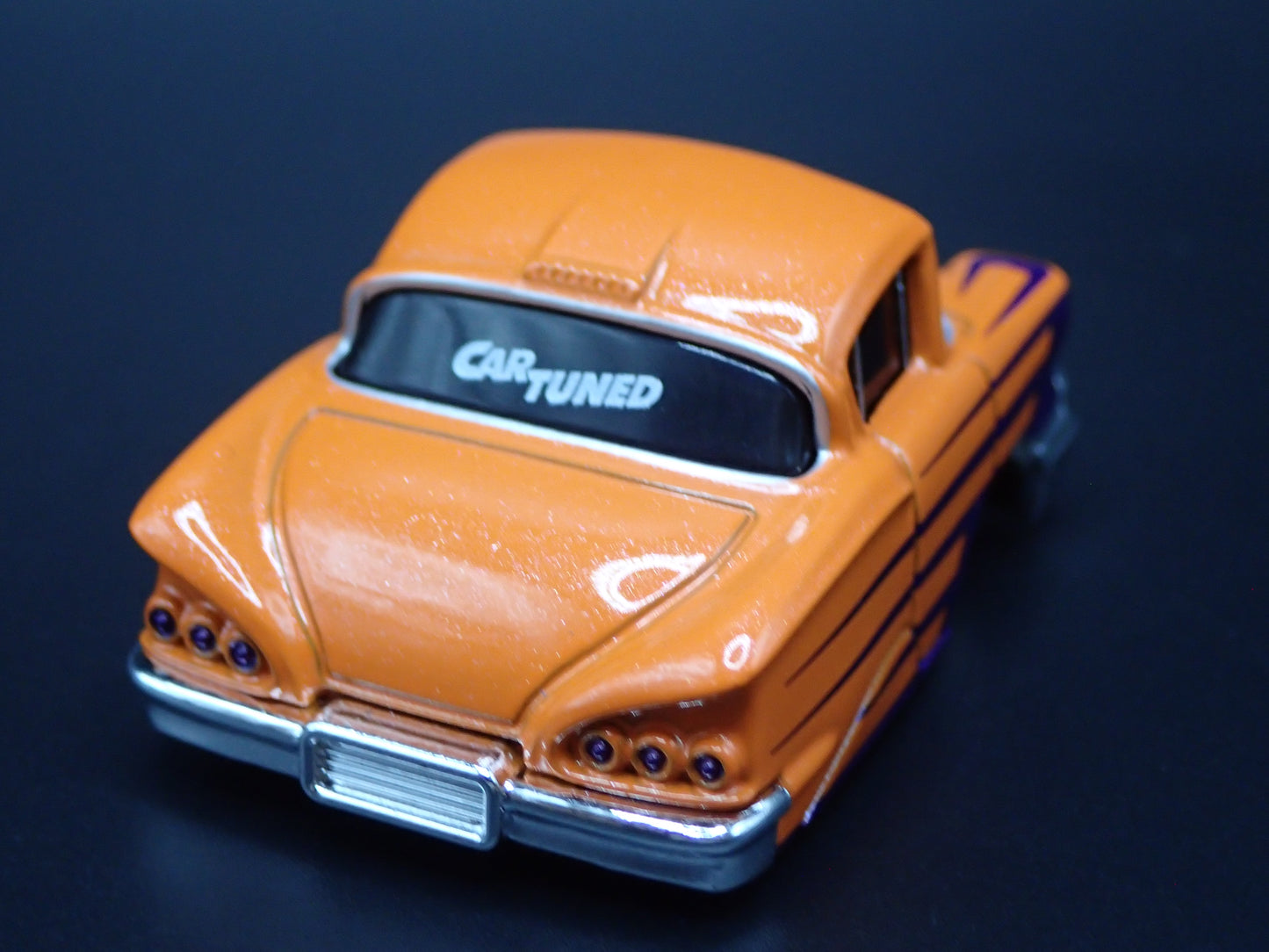 1958 58 CHEVY CHEVROLET IMPALA CAR TUNED 1:64 SCALE DIORAMA DIECAST MODEL CAR