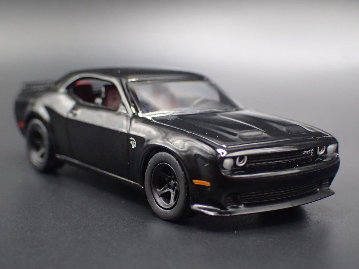 2011-2023 DODGE CHALLENGER SRT HELLCAT BLACK 1/64 SCALE DIECAST MODEL CAR