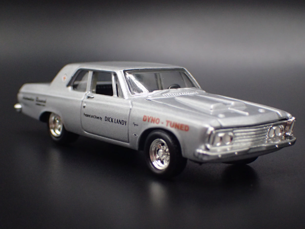 1964 64 DODGE 330 NHRA SILVER 1/64 SCALE COLLECTIBLE DIECAST MODEL CAR