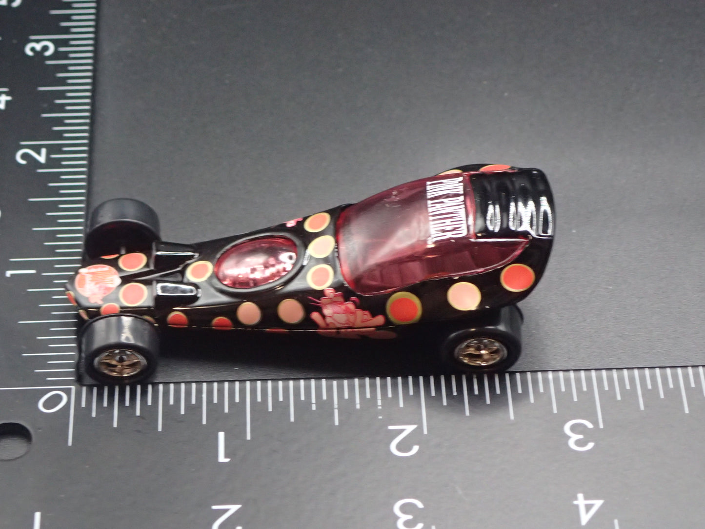 CHERRYBOMB NHRA DRAGSTER CUSTOM PINK PANTHER 1:64 SCALE DIORAMA DIECAST MODEL CAR