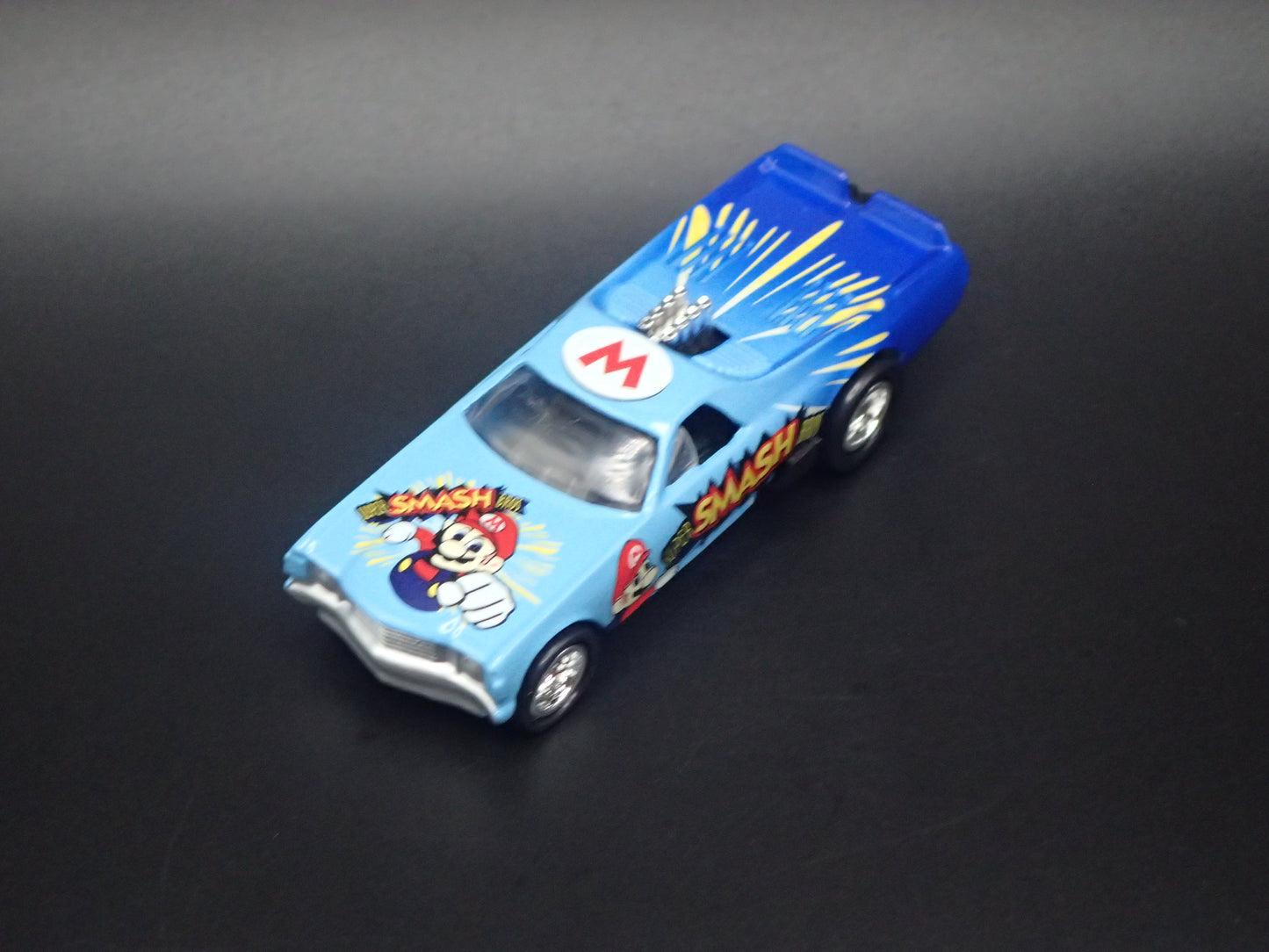 1971 CHEVY CHEVROLET EL CAMINO CUSTOM SUPER SMASH BROS 1:64 SCALE DIECAST MODEL CAR