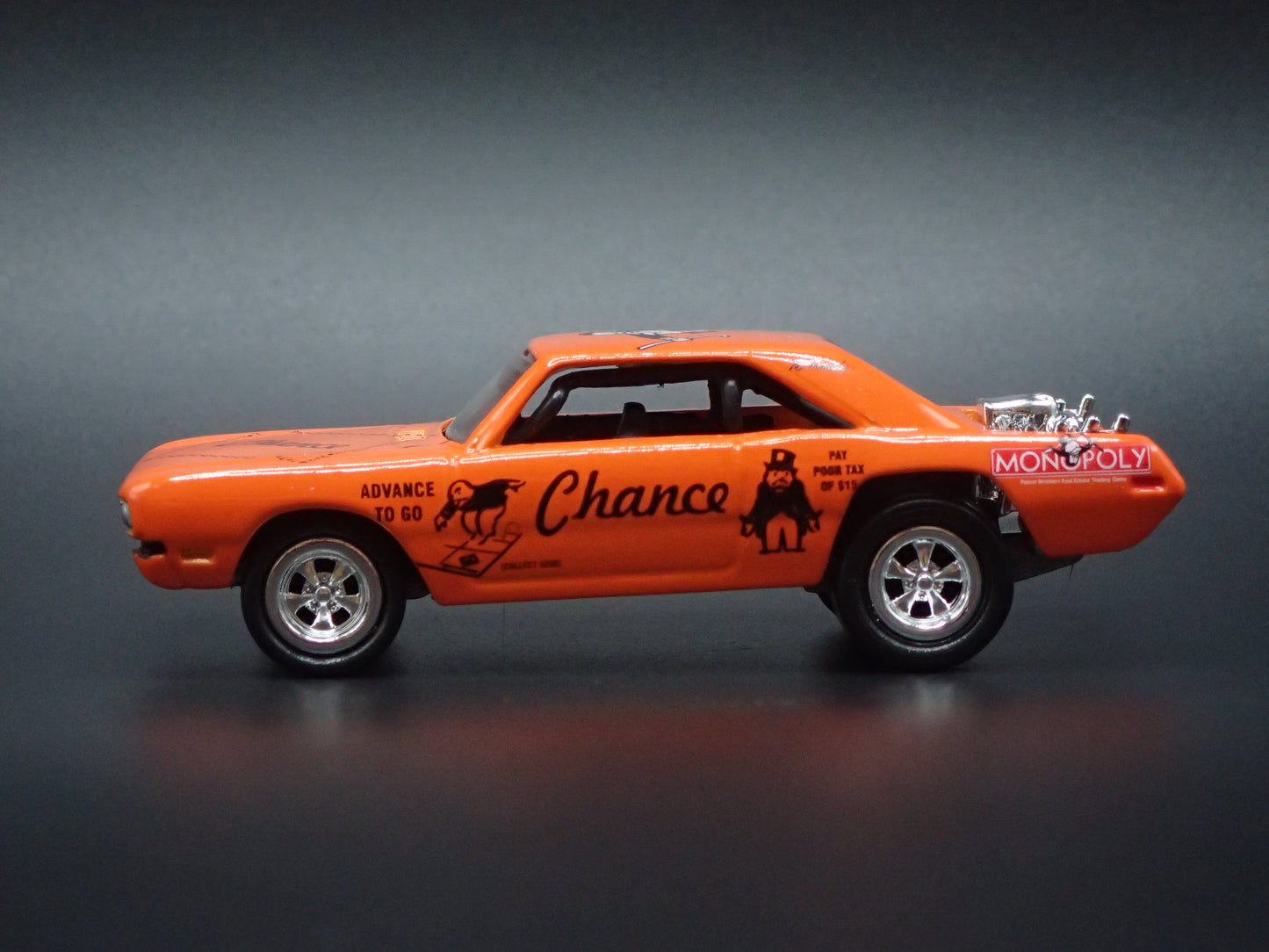 1970 70 DODGE DART SWINGER MONOPOLY 1:64 SCALE COLLECTIBLE DIECAST MODEL CAR