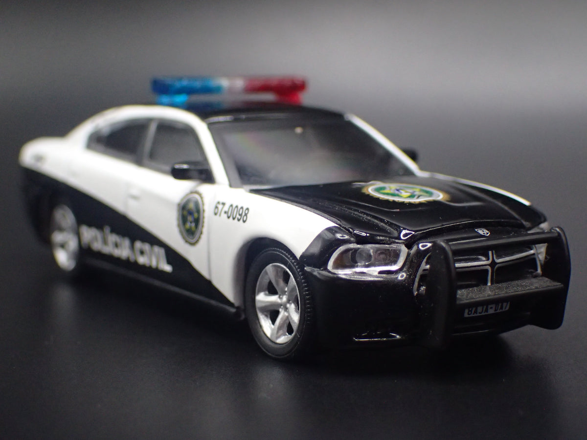 2011-2023 DODGE CHARGER PURSUIT RIO POLICE FAST FURIOUS 1:64 DIECAST MODEL CAR