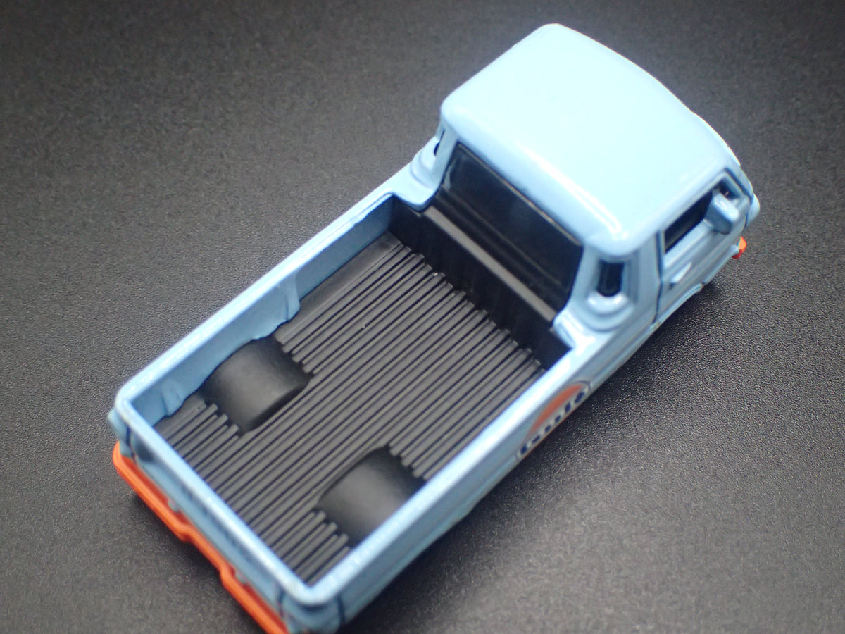 1964-1970 DODGE A100 PICKUP TRUCK GULF OIL BLUE 1:64 SCALE DIECAST MODEL CAR