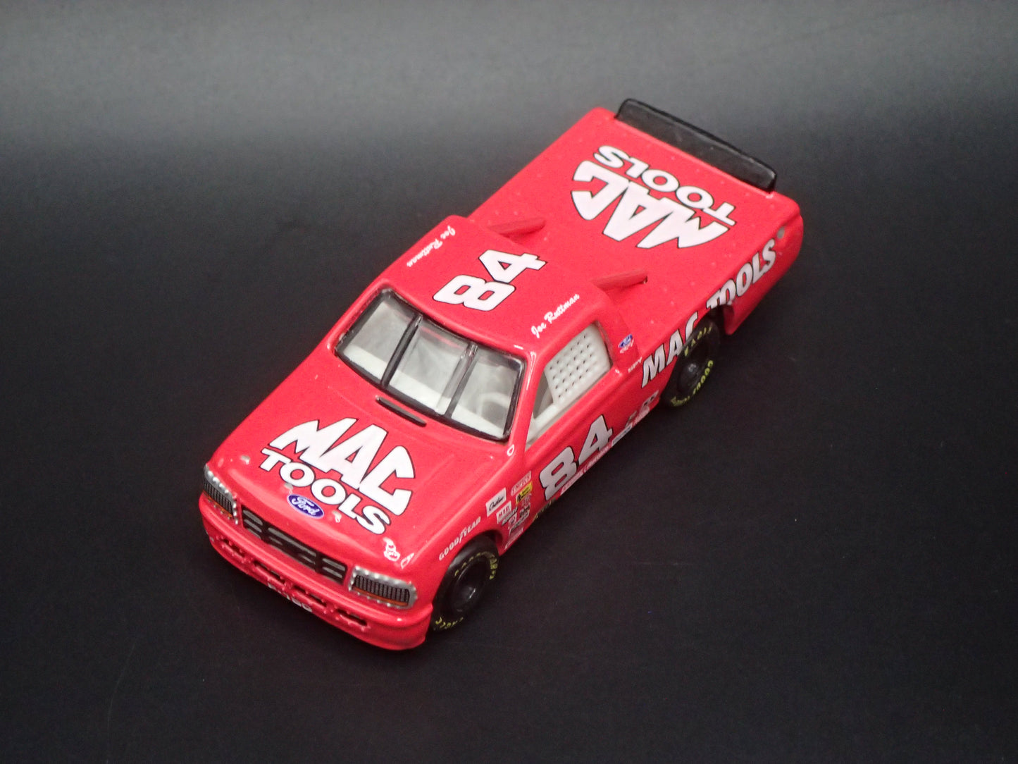 1995 95 FORD F150 #84 JOE RUTTMAN MAC TOOLS NASCAR TRUCK 1:64 DIECAST CAR