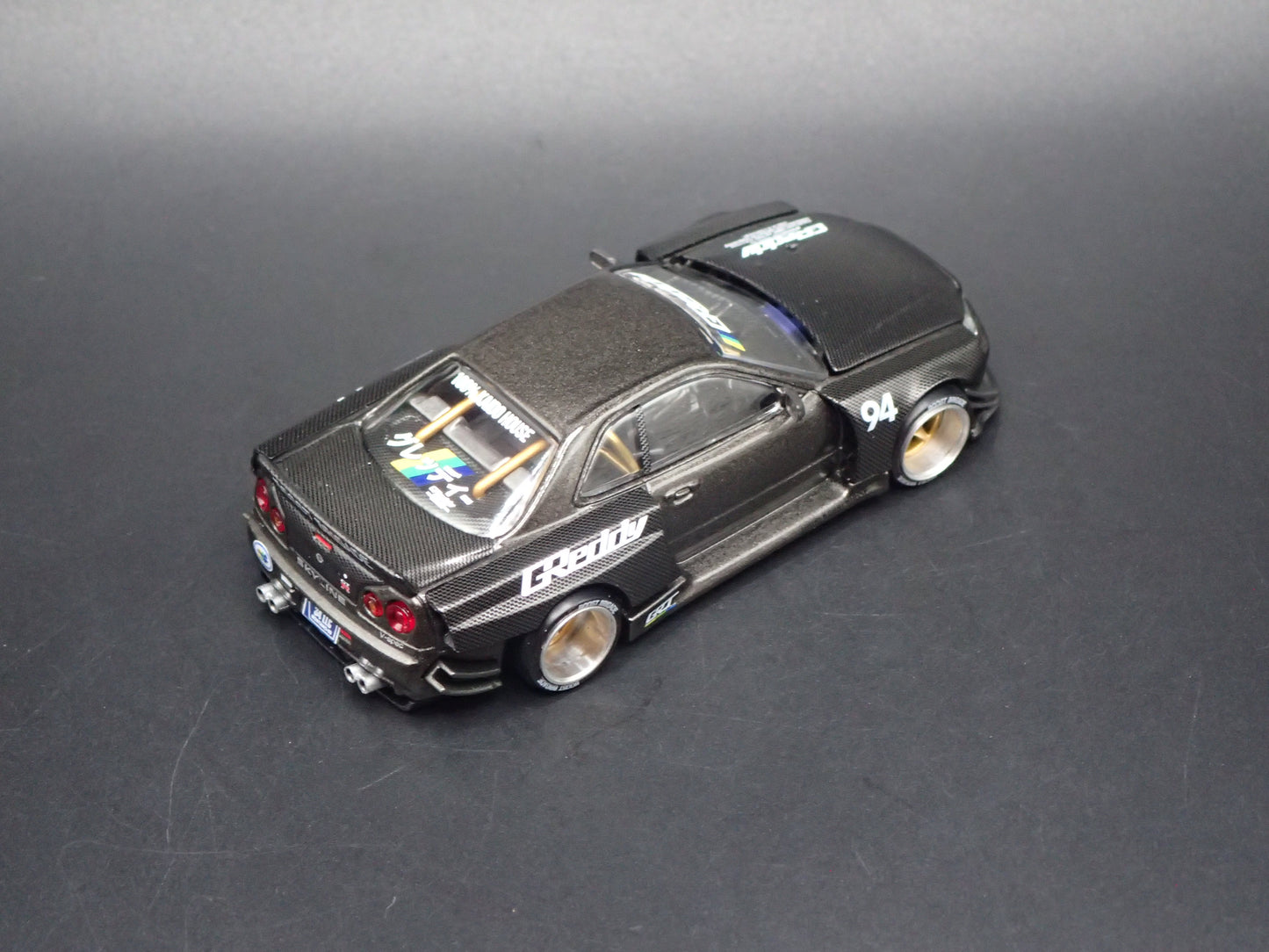 1999-2002 NISSAN SKYLINE GTR R34 KAIDO WORKS V2 1:64 SCALE DIECAST MODEL CAR