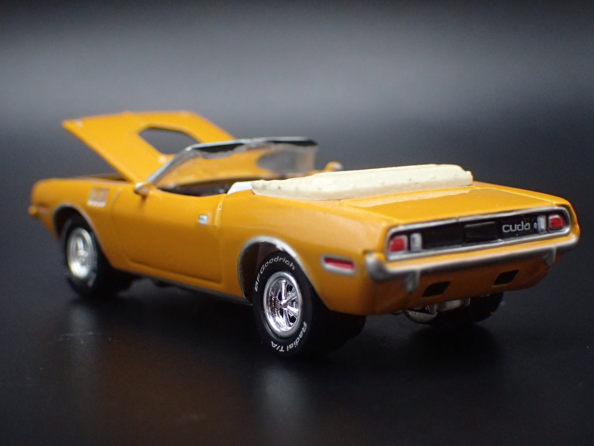 1971 71 PLYMOUTH HEMI CUDA CONVERTIBLE NASH BRIDGES 1/64 SCALE DIECAST MODEL CAR