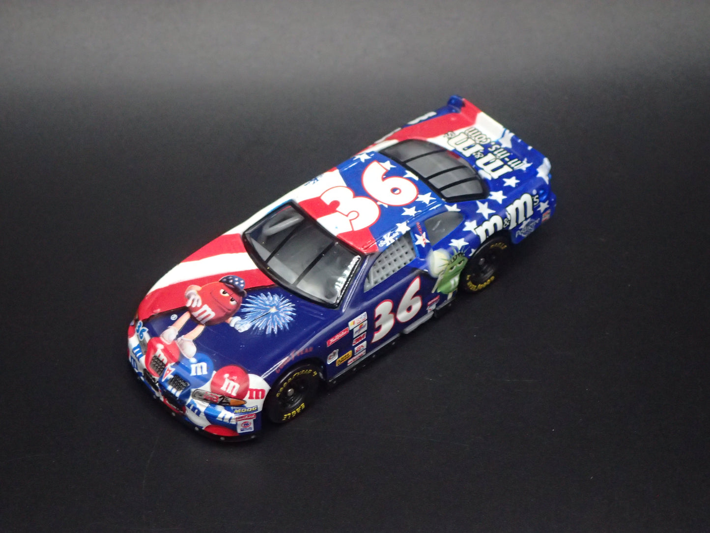 2001 PONTIAC GRAND PRIX 36 KEN SCHRADER NASCAR 1:64 SCALE DIECAST MODEL CAR