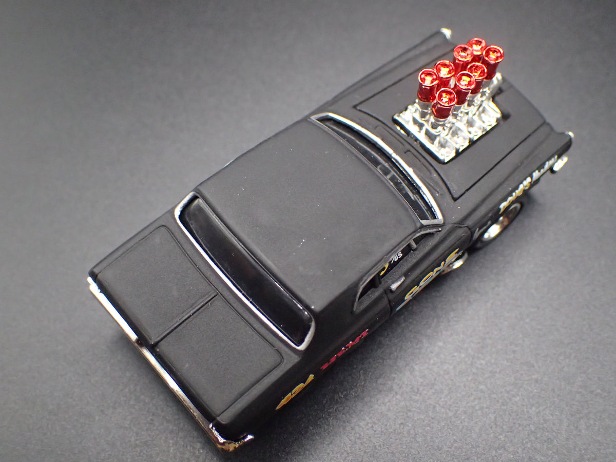 1963 63 PLYMOUTH SAVOY NHRA BLACK 1/64 SCALE COLLECTIBLE DIECAST MODEL CAR
