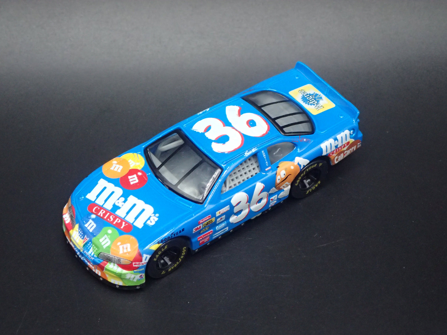 1999 99 PONTIAC GRAND PRIX 36 ERNIE ERVIN M&M NASCAR 1:64 DIECAST MODEL CAR