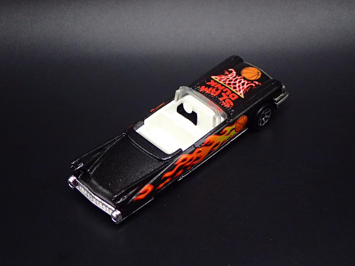 1959 59 CADILLAC CADDY CONVERTIBLE BLACK 1/64 SCALE DIORAMA DIECAST MODEL CAR