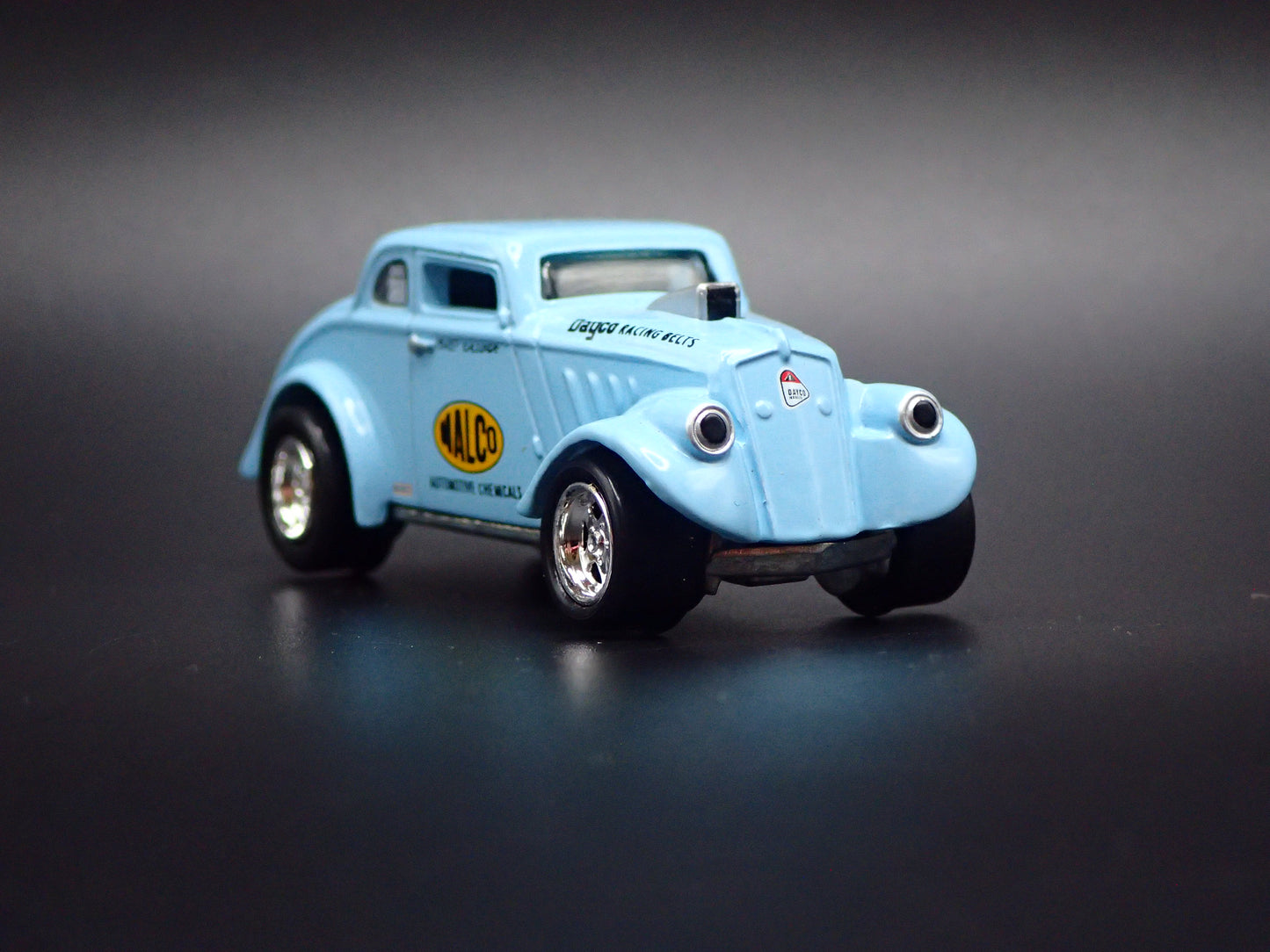 1933 33 WILLYS GASSER COUPE MALCO 1:64 SCALE LIMITED DIORAMA DIECAST MODEL CAR