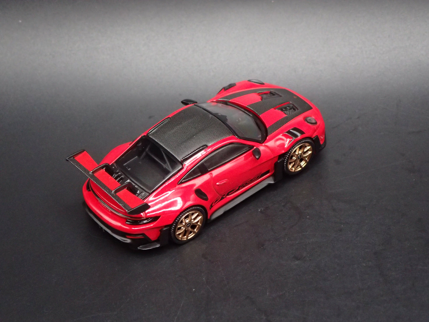 2018-2026 PORSCHE 911 GT3 RS 992 WEISSACH PACKAGE RED 1:64 SCALE DIECAST MODEL CAR