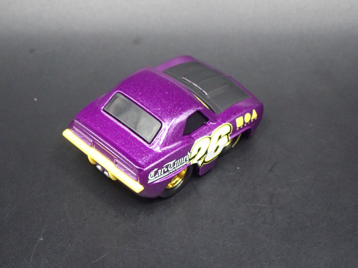 1969 69 CHEVY CHEVROLET CAMARO TUNED PURPLE 1:64 SCALE DIORAMA DIECAST MODEL CAR