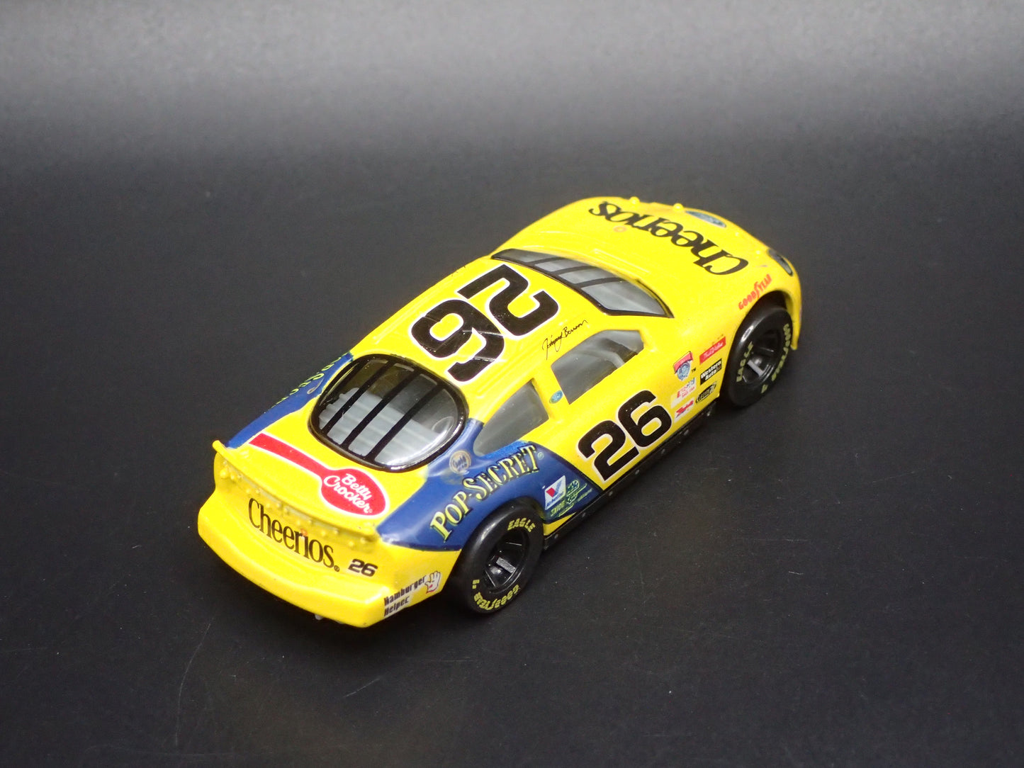 1998 98 FORD TAURUS 26 JOHNNY BENSON CHEERIOS NASCAR 1/64 SCALE DIECAST CAR