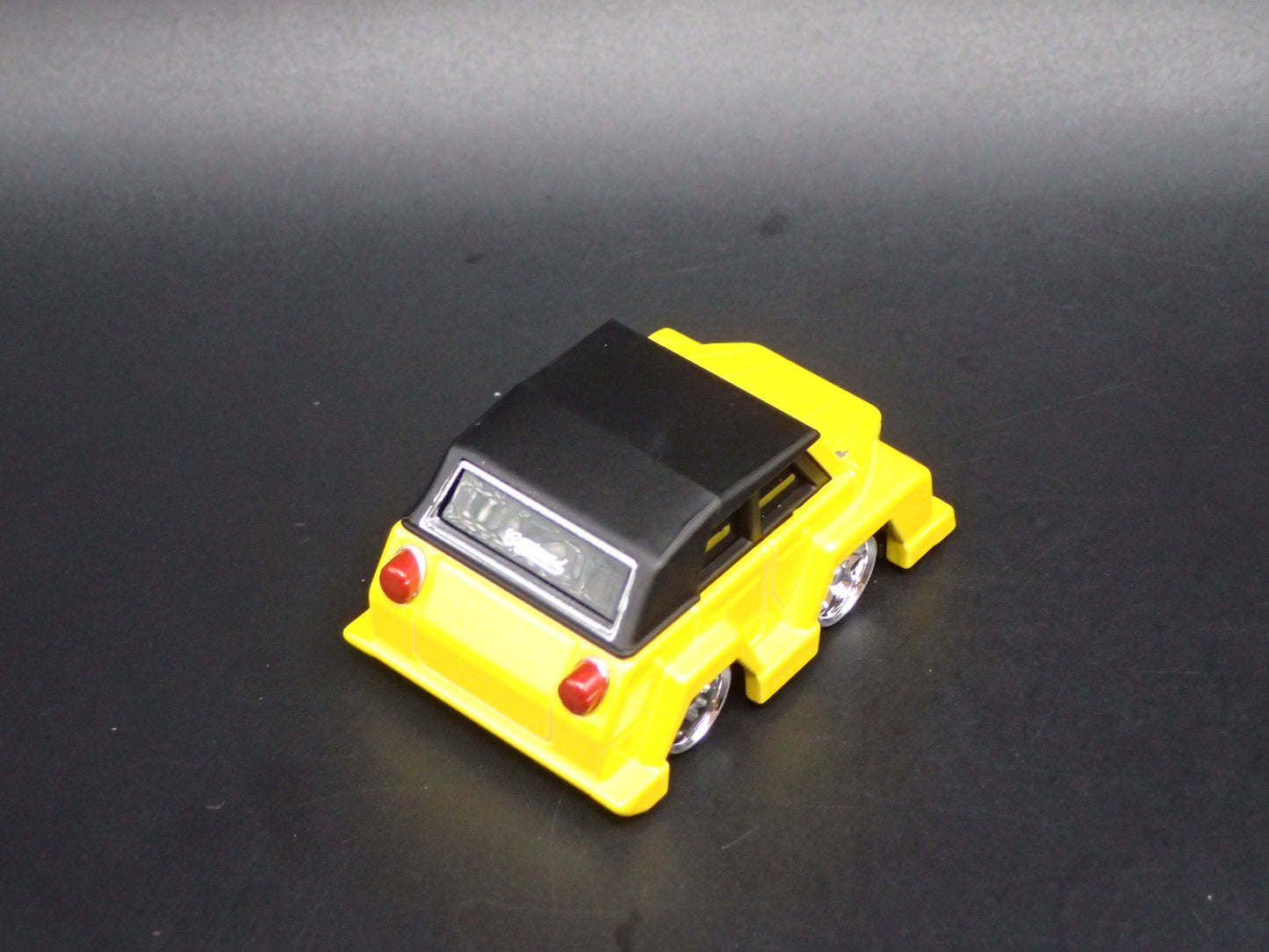 VW TYPE 181 THING CAR TUNED YELLOW 1:64 SCALE DIORAMA DIECAST MODEL CAR