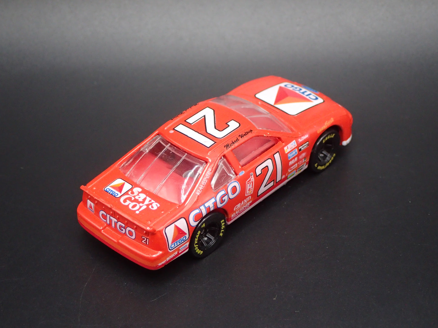 1997 FORD THUNDERBIRD 21 MICHAEL WALTRIP CITGO NASCAR 1:64 SCALE DIECAST CAR