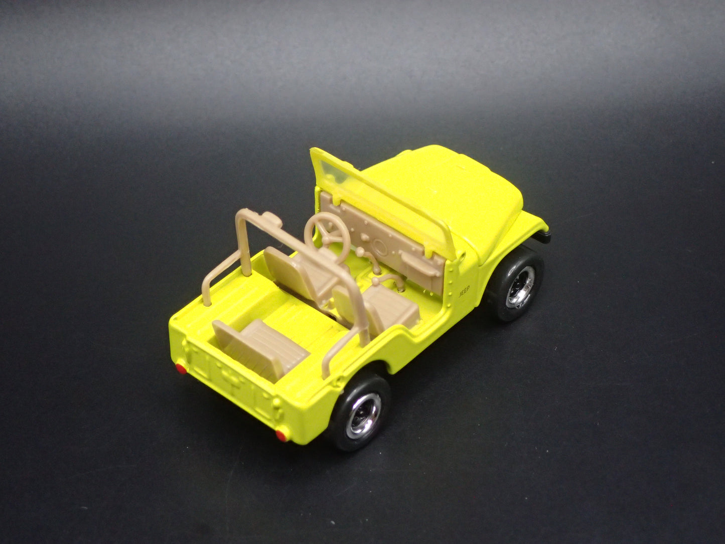 1944-1986 JEEP CJ5 NEON 1/64 SCALE COLLECTIBLE DIORAMA DIECAST MODEL CAR