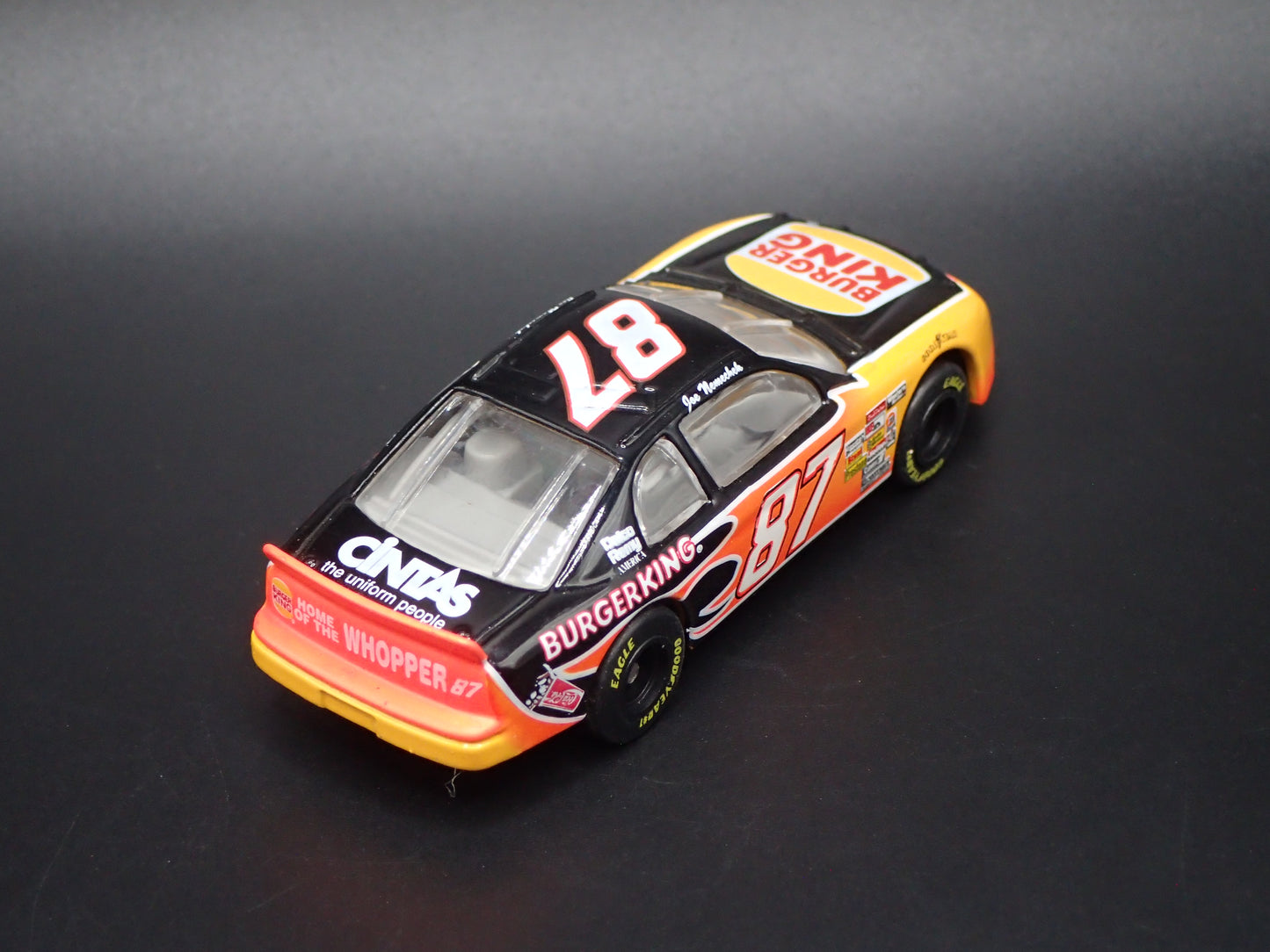 1996 CHEVY CHEVROLET MONTE CARLO 87 JOE NEMECHEK NASCAR 1:64 SCALE DIECAST MODEL CAR